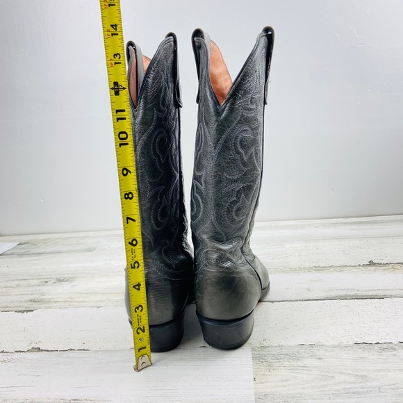 J. Chisholm Green Cowboy Boots - Picture 6 of 10